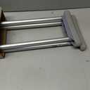 Medline Aluminum Crutches for Kids, Adults & Seniors, Walking Aid, 300 LB Weight Capacity,1 Pair, Fitting 5'2" - 5'10"