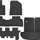 Floor Mats & Cargo Liner for KIA Sorento 2020 2019 2018 2017 2016,1st & 2nd & 3rd Row with Trunk mat Full Set, TPE All Weather Mats(Only Fits 7 Passenger Models)