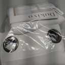 Ivory Linen Curtains 96 Inches Long 2 Panels for Living Room Sliding Glass Door Light Filtering Drapes 96 Inch Length Neutral Farmhouse Cream Colored Grommet Non-See-Through Curtain for Office 52x96 (Natural)