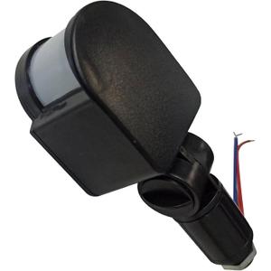 Automatic Infrared Motion Sensor Dc12v Ultrared Rays Human Body Sensor Suitable for Wall Indoor and Outdoor Safety Activation LED Floodlights Led Flood Light (Black)