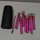 BS-MALL Makeup Brushes 14 pcs Makeup Tools Kit Premium Synthetic Powder Foundation Contour Concealers Lip Brushes with Makeup Sponge & Eyeshadow Applicator Kit (Hot Pink)