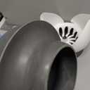 Clorox Toilet Plunger with Hideaway Holder Caddy Heavy-Duty Compact Design with Non-Skid Rubber Base for Bathroom Convenient Storage Toilet Unclogger, 6.5x19.5-Inch, White