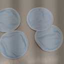 Bamboobies Overnight Nursing Pads, Ultra-Soft Velour, Reusable and Washable for Nightly Use, Leak-Proof Pads for Breastfeeding, 4 Pads