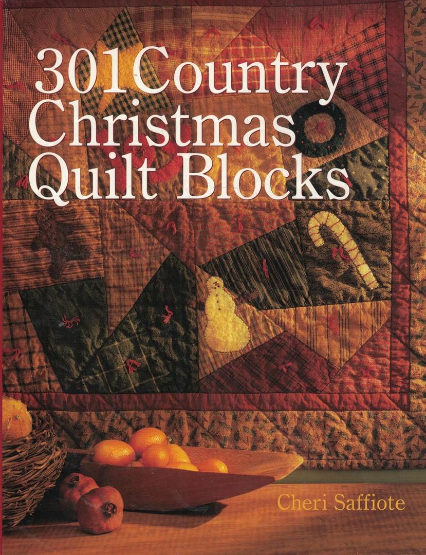 301 Country Christmas Quilt Blocks, Book 