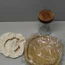 Sourdough Starter Kit with Cotton Rope Banneton Baskets, 35 oz. Jar, Bread Lame, Scraper and Baking Tools, 1 Pack