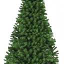 Best Choice Products Artificial Christmas Tree, 7.5ft Premium Unlit Realistic Spruce Holiday Décor w/Dense Branches, Easy Assembly, Metal Base
