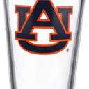 The Memory Company Officially Licensed NCAA 16 oz Pint Glasses Set of 2-16 oz Pint Glass, Licensed Team Drinkware, Stylish Gameday Glassware, Team Logo