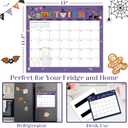 2026-2027 Magnetic Calendar - Magnetic Calendar for Refrigerator from Jul.2026 - Dec.2027, 11.2"x13'', 2026-2027 Calendars 18 Months, Tear-off Pad, Large Blocks, Perfect for Refrigerator - Festival Theme