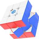 Speed Cube 3x3x3 - Moyu Meilong 3C, Stickerless Magic Cube 3x3, Fast Smooth Turning Vivid Colour 3D Puzzle Brain Toy Travel Games, Turns Quicker Than Original