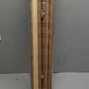 LazBlinds No Tools No Drill Cordless Bamboo Roman Shades, Light Filtering Window Treatment, Roll Up Bamboo Blinds for Windows 25'' W x 64'' H, Ceylon Light Russet