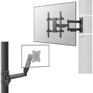 CondoMounts Ultimate Entertainment Bundle: Full Motion TV Mount + Full Motion Pillar Monitor Mount