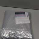 ChrisDowa 100% Blackout Curtains for Bedroom with Black Liner, 2 Thick Layers Total Blackout Thermal Insulated Grommet Window Curtains 63 Inch Length 2 Panels Set (Light Grey, 42 x 63 Inch)