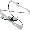 FINDAUTO Rear Left Side Power Window Regulator with Motor Replacement for 2007-2014 for Cadillac Escalade ESV, 2007-2013 for Cadillac Escalade EXT, 2007-2013 for Chevrolet for Avalanche, 741-444