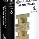 BePuzzled | Nutcase Hanayama Metal Brainteaser Puzzle Mensa Rated Level 6, for Ages 12 and Up