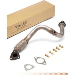 409 Stainless Steel Exhaust Front flex Pipe & Exhaust Front pipe Fits for 2012-2016 Chevrolet Sonic 1.8L, without pzev. With flex fuel. Sonic. 1.8l. (VK-53963)