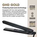 ghd Gold 1" Flat Iron Hair Straightener | Professional Ceramic Hair Straightening Styling Tool for Stronger Hair & More Color Protection