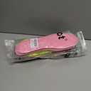 2 x riemot 2 Pairs Memory Foam Insoles for Women Replacement Shoe Inserts for Work Boot,Sneaker,Comfort Cushion Shoe Insoles,Breathable Inner Soles Shock Absorbing for Foot Pain Relief Pink US7/ EU38