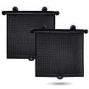 EcoNour Car Window Shades for Windows (2 Pack) | Shade Automotive Interior Sun Protection Large Offers Complete from UV Rays and Glare 18" x 20"