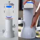 6-Pack Pool Filter Cartridge Type A, C or III, Accessories for Above Gound Pools, Pool Filters Type A/C Replacement Kit for 29000E 59900E, Reusable Pool Filter for Filter Pump