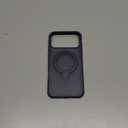 Peerock 360 Spin Magnetic Stand (Pro-Version) for iPhone 17 Pro Max Case (Compatible with MagSafe) [Military Drop Protection] Matte Translucent Shockproof Protective Phone Case 6.9'', Deep Blue