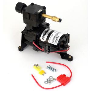 Ridetech 31920002 Thomas Oilless 150 PSI 12v Universal Air Compressor Kit - Car & Truck Air Spring/Air Ride Suspension - 319CDC50/12 Model, High-Efficiency & Heavy-Duty, Quiet/Low Noise Vibration