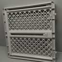 North States Pet Gate Iii Pressure Mounted White, Gray, 2 x 42 x 26"