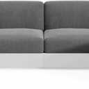 Hudson Comfort U Shaped Sectional Couch Covers  10-Pcs Super Stretchable Sofa Covers  215gsm Soft Microfiber Couch Protector Set - includes 4 Backrest Covers, 4 Seat Covers & 2 Ottoman Covers (Gray)