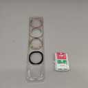 Tensea Multipack for Samsung Galaxy Watch 8 Screen Protector Case 44mm Accessories, Hard PC Bumper/HD Anti-Fog Tempered Glass Protective Film, Face Cover Set, Galaxy Watch 8 Case for Women Men (Clear/Black/Starlight/Pink Gold/Rose Gold)