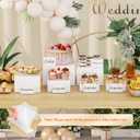 Lifewit 6 PCS Buffet Risers and Stands, (6",6",7",7.8",8.3",10") Food Risers for Buffet Table, Catering Dessert Cake Holder for Party, Collectibles Jewelry Display Shelf, Nesting Cube Boxes, White