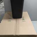 Amazon Basics Rectangular Commercial Office Wastebasket, Easy to Clean, Space-Saving, 10 Gallon, Black