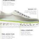 Dr. Scholl's Women's Time Off Sneaker Sneaker White 10 M