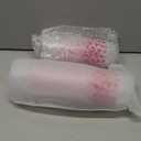 Epakh 50 Pieces 16 oz Valentine's Day Heart Plastic Cups Bulk Reusable Pink Red Heart Frosted Plastic Cups Hot and Cold Drinks Beverages for Happy Valentine Galentines Wedding Holiday Party Supplies