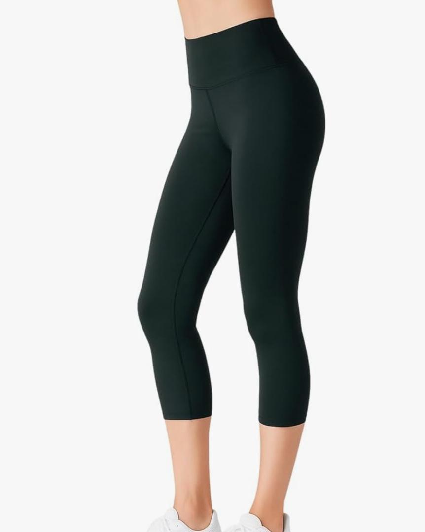 SATINA High Waisted Leggings for Women - Comfortable and Stretchy in Versatile Sizes and Colors (One Size)