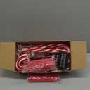 Solar Lights Outdoor Christmas Decorations: 24 Pack 144 LEDs 10 Modes Candy Cane Solar Powered Christmas Lights - 2025 Upgrade Waterproof Outside Holiday Decor for Yard Pathway Garden Porch Lawn