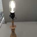 Farmhouse Table Lamp Touch Control 3-Way Dimmable Table Lamp, Modern Nightstand Lamp with 2 USB Port Bedside Desk Lamp with Fabric Shade for Living Room Bedroom Hotel (Pack 1-Beige Shade)