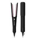 Hair Straightener - 2 in 1 Wet to Dry Hair Dryer and Straightener with High-Speed Airflow + Rapid Heat-Up + Customizable Temperature + LCD Display & Auto Shut-Off + No Heat Damage for All Hair Types 