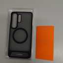 TORRAS Strong Magnetic & Seamless Stand for Samsung Galaxy S26 Ultra Case, Fit for MagSafe, Mil-Grade Drop Protection, Kickstand for Samsung Galaxy S26 Ultra Case, Translucent Back/Black Edge