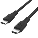 Belkin - BOOST↑CHARGE Braided USB-C 2.0, Fast Charging Cable 100W for iPhone, iPad, MacBook, Samsung, Nintendo Switch 2 & More - Black