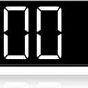 Digital Clock, Digital Wall Clock for Living Room Decor, Large Display with Date Temperature & Week, Auto Dimmable LED for Bedroom, Living Room, Office, Electric Plug in with Adjustable Alarm, DST