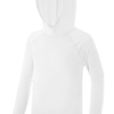 Boys Rash Guard Hoodie UPF 50+ Sun Protection Long Sleeve Swim Shirt Quick Dry Kids SPF Fishing Water Beach Shirts XS