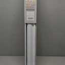 Persilux Cordless Zebra Blinds for Indoor Windows, Free-Stop Cordless, Light Filtering Sheer Shades Dual Layer for Day and Night, Roller Shades for Home (23.5" W X 64" H, White)  