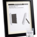 MammyGol 2Pack Kids Art Frames in Black, Picture Frame Displays 8.5x11 without Mat, Front Opening Kids Artwork Frames Changeable, Storage Frame for Wall Tabletop, Holds 50150 Pcs