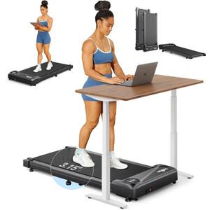 THERUN Walking Pad Small Walking Pad Under Desk Treadmill for Home/Office