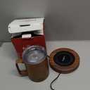 Folgers 12 Ounce Coffee Mug Warmer & Mug Set for Desk, Cup Heater  Electric Beverage Warmer Plate for Coffee & Tea