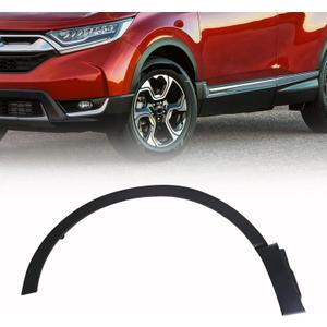 GXARTS Front Left Side Fender Flare Trim 74165-TLA-A02 Compatible with Honda CR-V 2017 2018 2019 2020 2021 2022 Fender Moulding Wheel Arch Trim HO1290108
