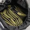 Kingdder 1 Pcs Heavy Duty Emergency Blankets for Survival Camping Blanket Insulated Tarp 8.5 ft x 12 ft Outdoor Waterproof Thermal Reflective Tarp Tent Insulation for Camp Hiking Picnic (Green)