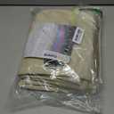 ChrisDowa Grommet Room Darkening Curtains for Bedroom and Living Room - 2 Panels Set Thermal Insulated Blackout Curtains (Beige, 42W x 63L)