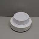 FLOWERCAT 60PCS White Plastic Plates - Heavy Duty White Disposable Plates for Easter Party/Wedding -serve for 30 guests Include 30PCS 10.25" & 30PCS 7.5" Plates for Party