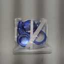 for Honda Civic Accessories 2026 2025 2022-2024 for CRV 2026 2025 2024 2023 for Acura Integra 2025 2024 2023 Hazard Light, AC Knob Cover, Air Vent, Radio, Push Start Button Cover Ring 11Pcs (Blue) (9-inch screen)