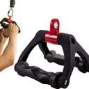 KKH Cable Machine Handles Attachment, Heavy Duty Exercise Handles Resistance Bands Exercise Hand Grips for Yoga, Cable Machine Pulleys, Pull Down Gym Workout Replacement Fitness Equipment